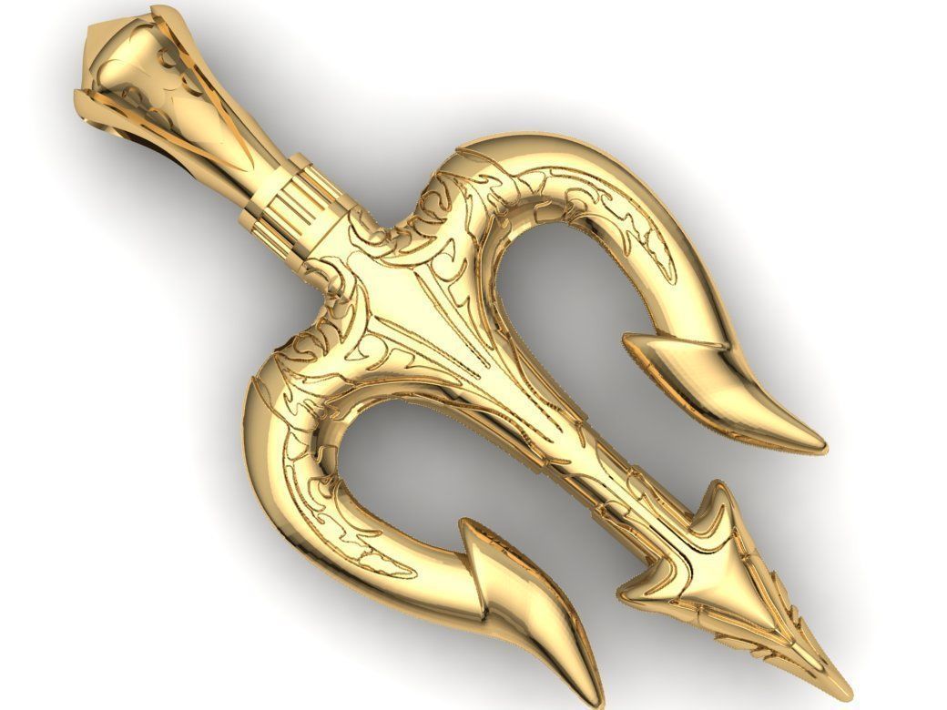 Trident Necklace For Her