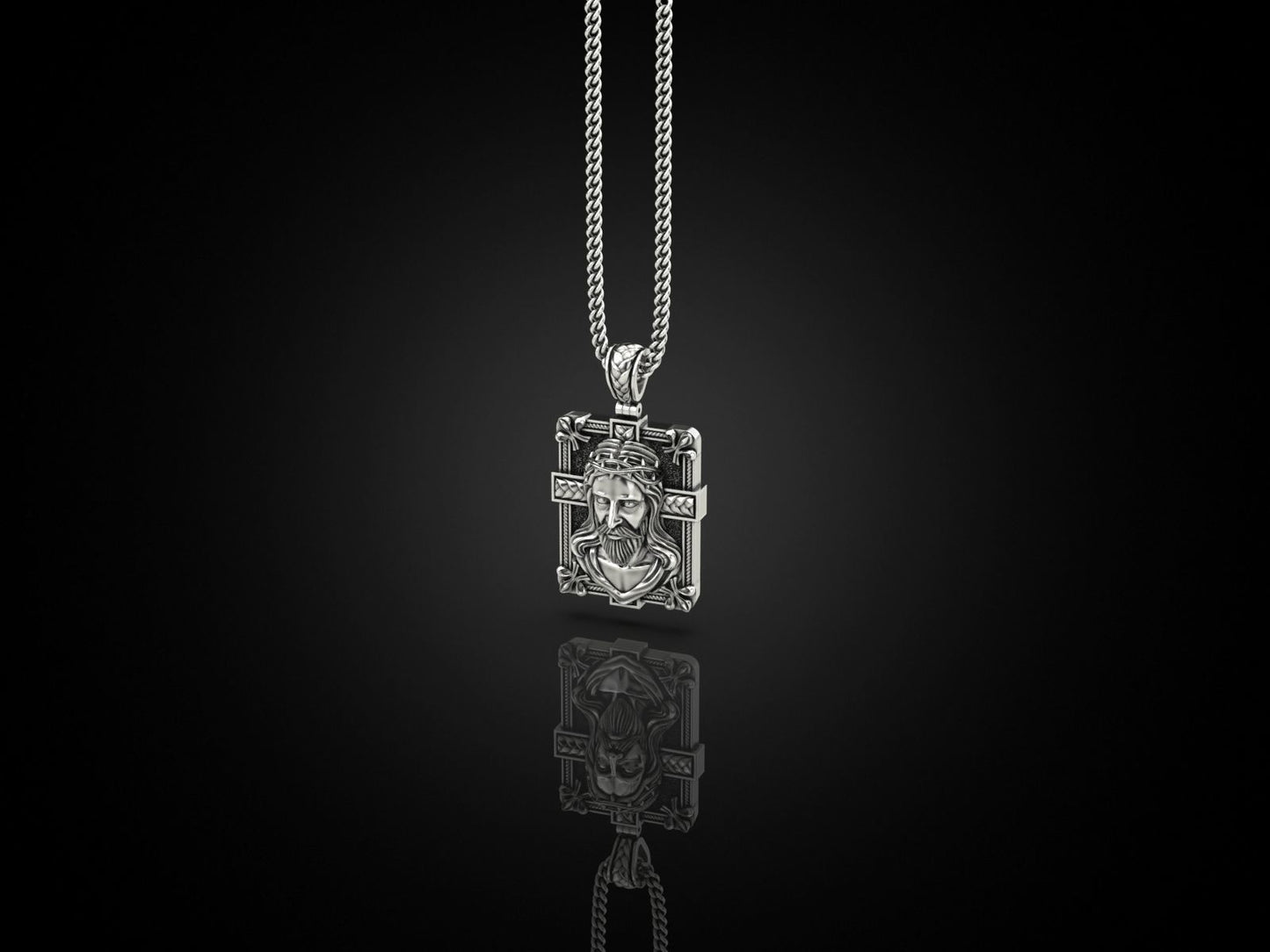 silver pendant