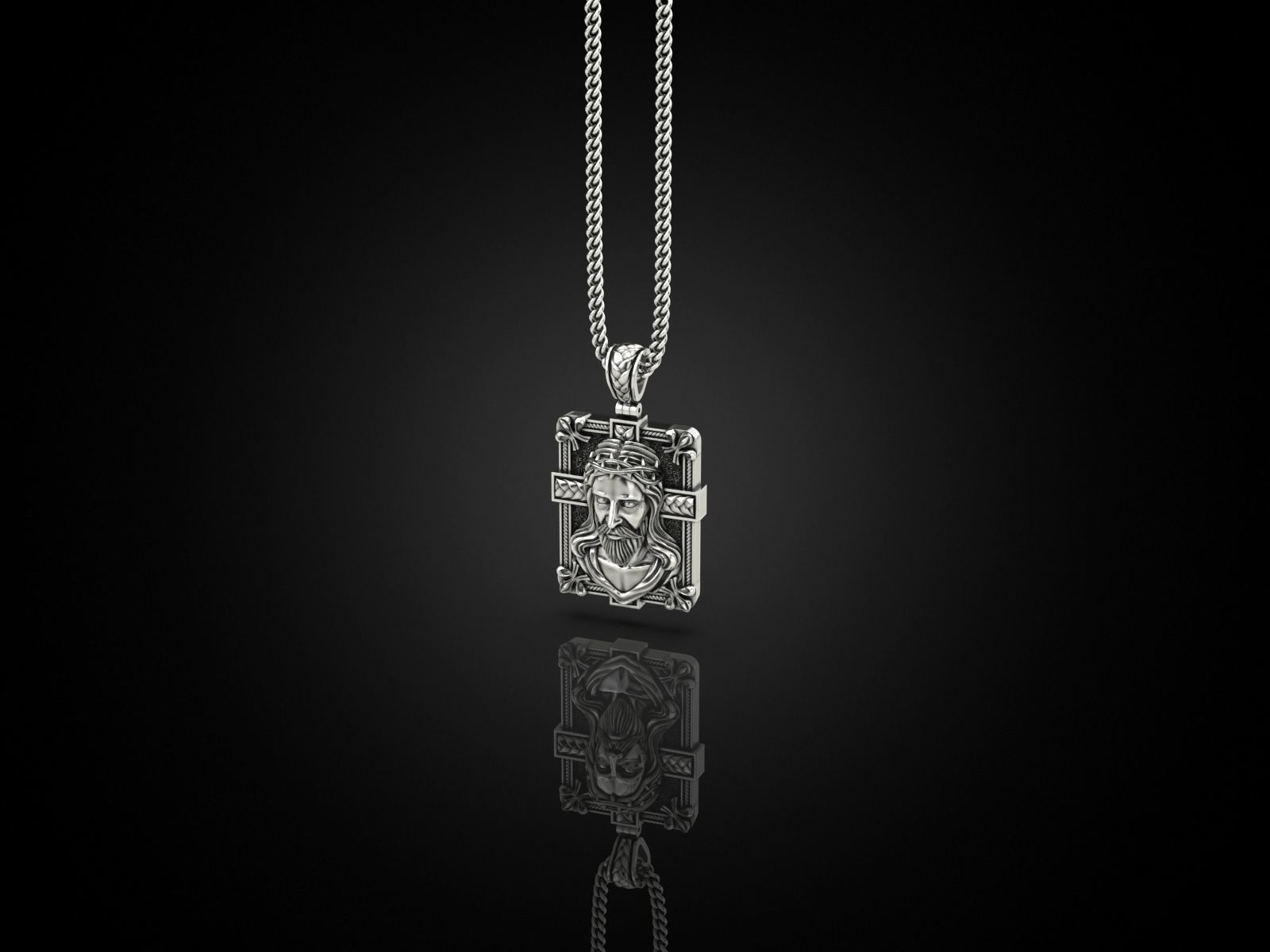 silver  pendant