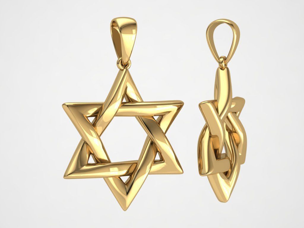 gold star pendant necklace
