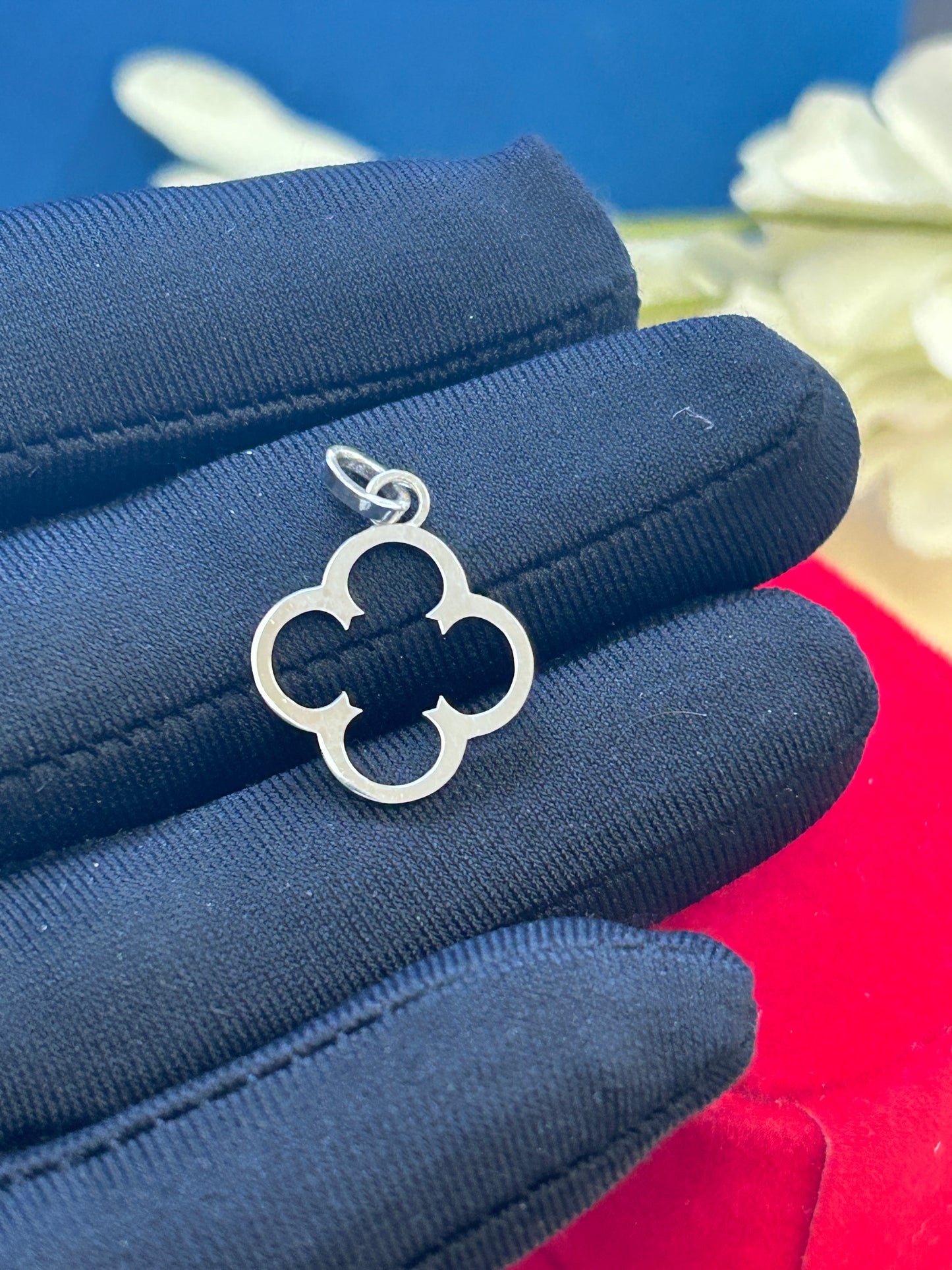 clover pendant for her