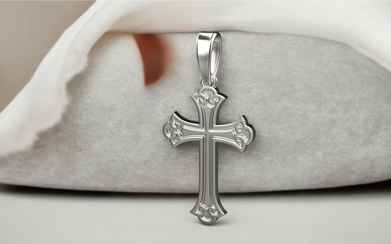 Silver Cross Pendant