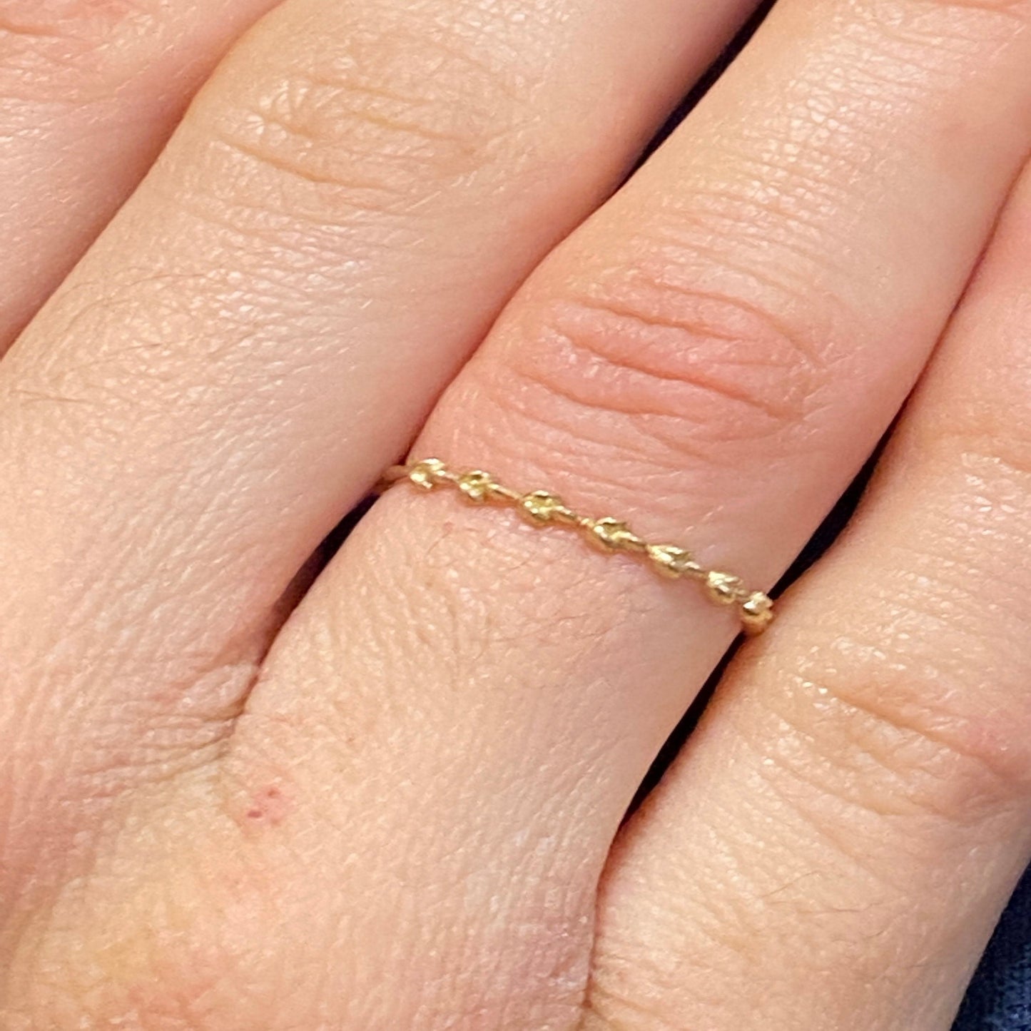 14k Solid Gold Vine Leaf Ring, Minimalist Flower Ring/ Gold Flower Ring Dainty Vine Ring Gold Leaf Ring / Minimalist Vine Ring/ Promise Ring