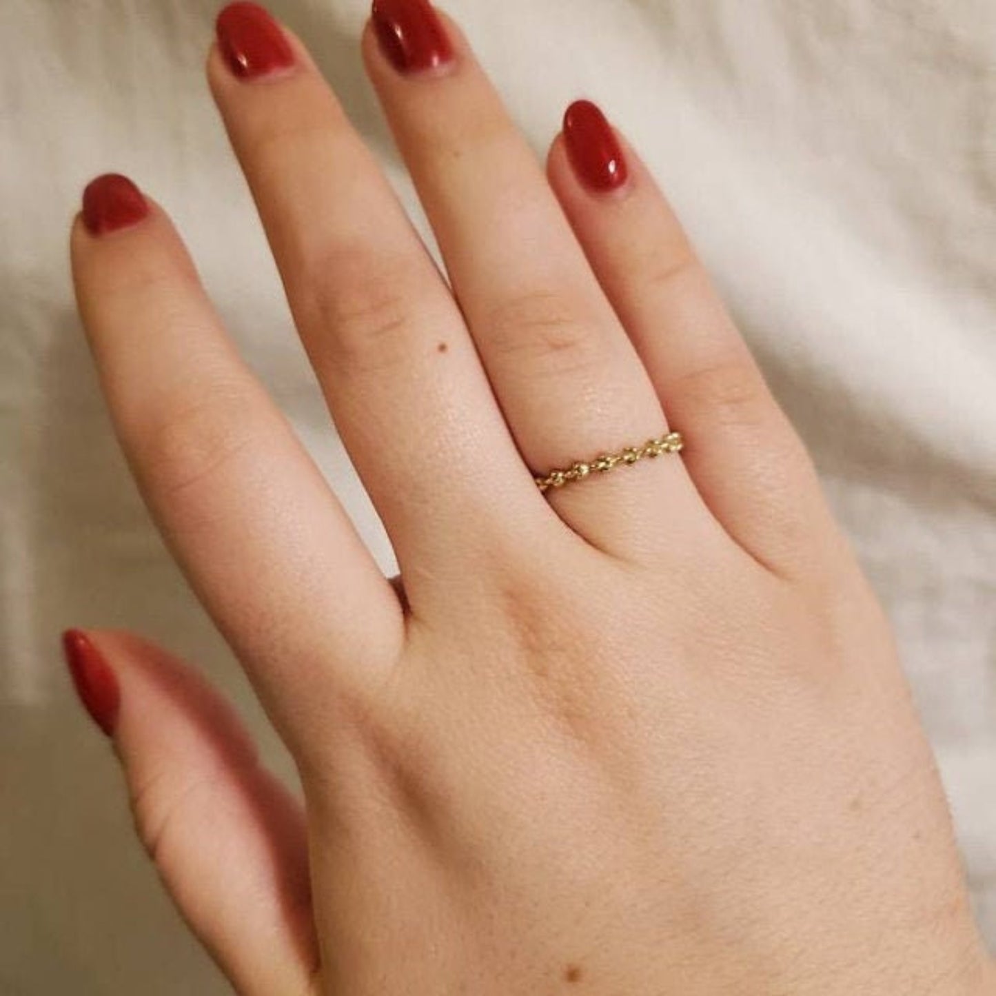 14k Solid Gold Vine Leaf Ring, Minimalist Flower Ring/ Gold Flower Ring Dainty Vine Ring Gold Leaf Ring / Minimalist Vine Ring/ Promise Ring