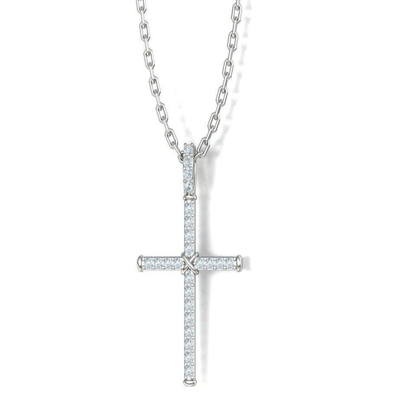 Diamond Stylish Crucifix Pendant