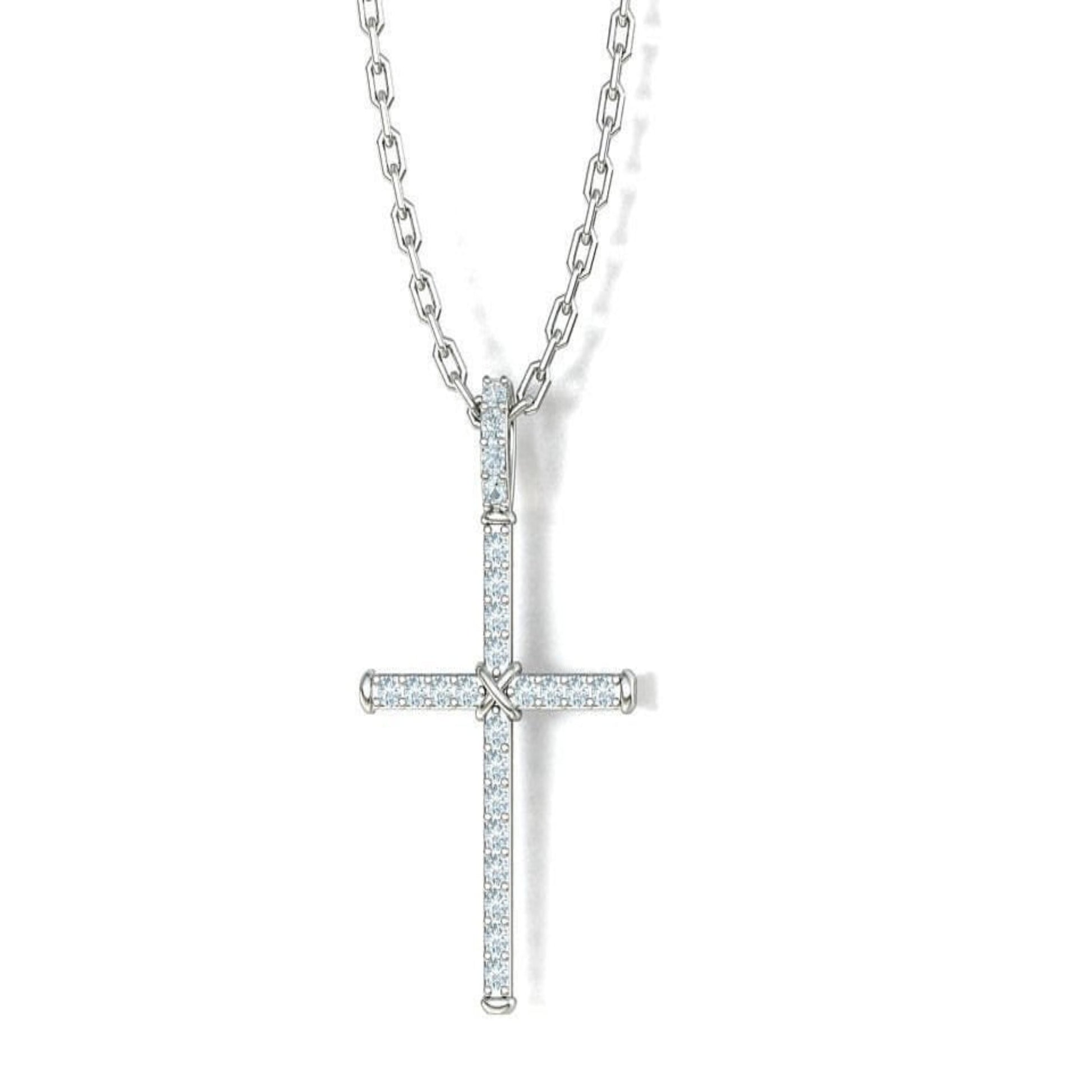 Diamond Stylish Crucifix Pendant