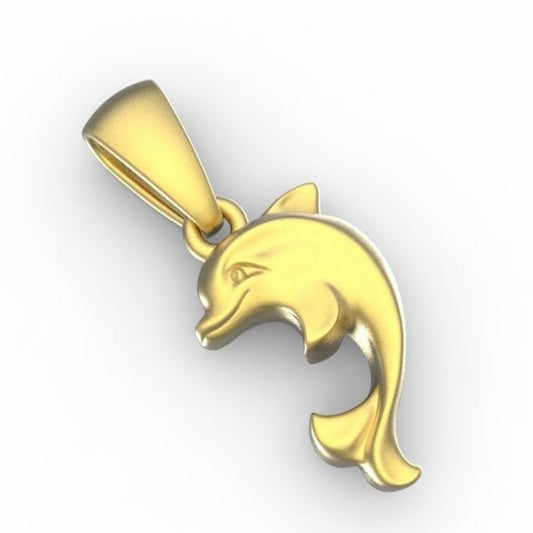 Gold Dolphin Necklace