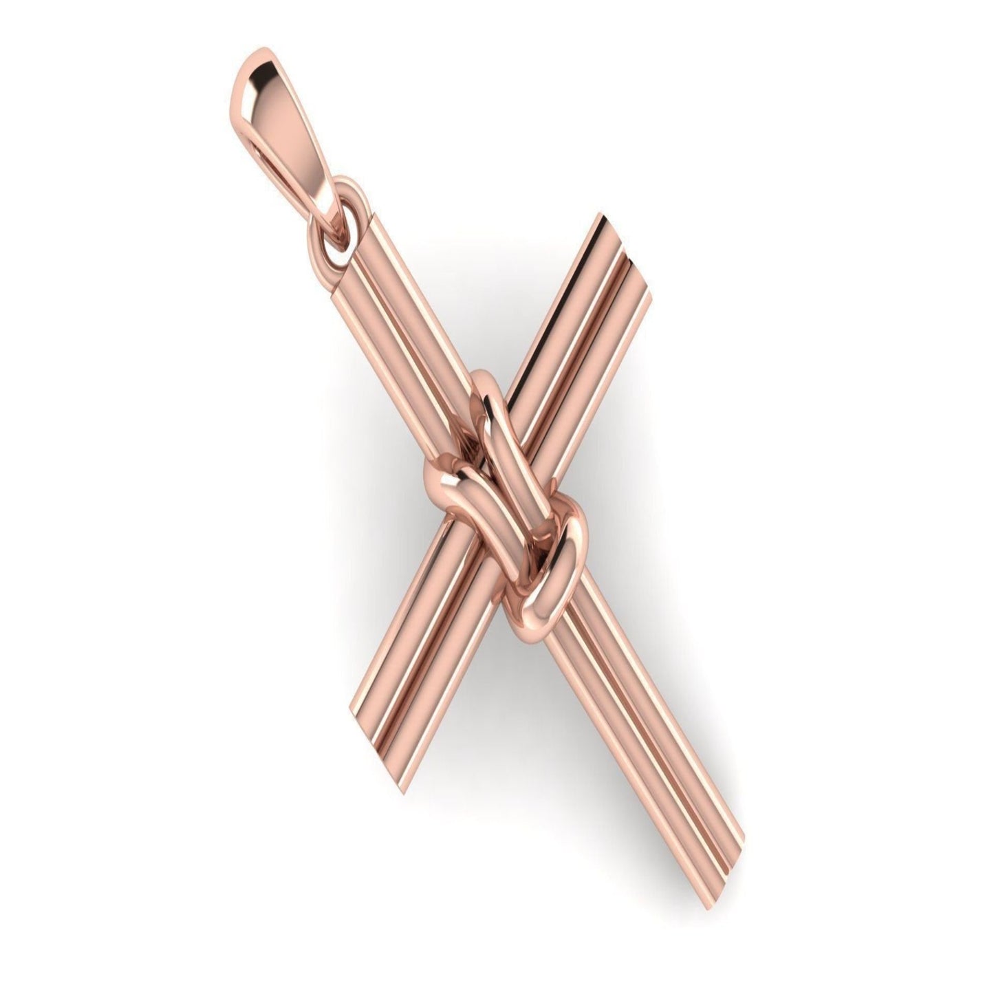 14k rose gold pendant