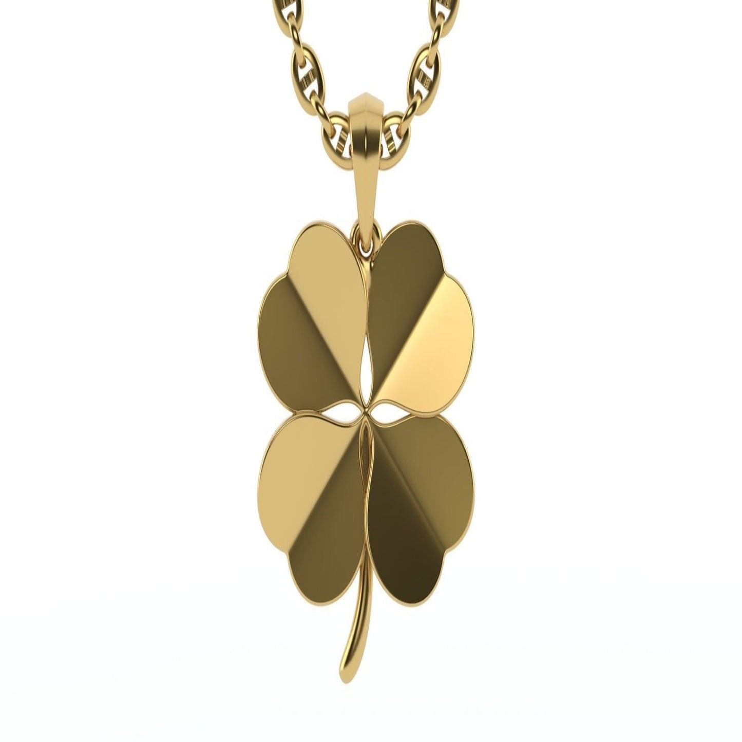 Gold Flower Pendant