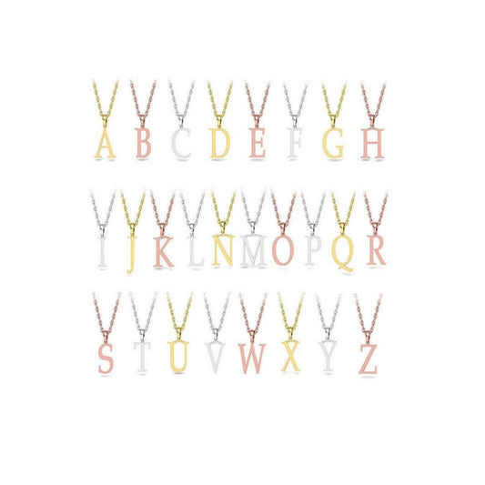 14k Solid Gold Initial Necklace / Gold Necklace Initial Gold Necklace / Letter Necklace / Letter Necklace/ Gold Initial Letter