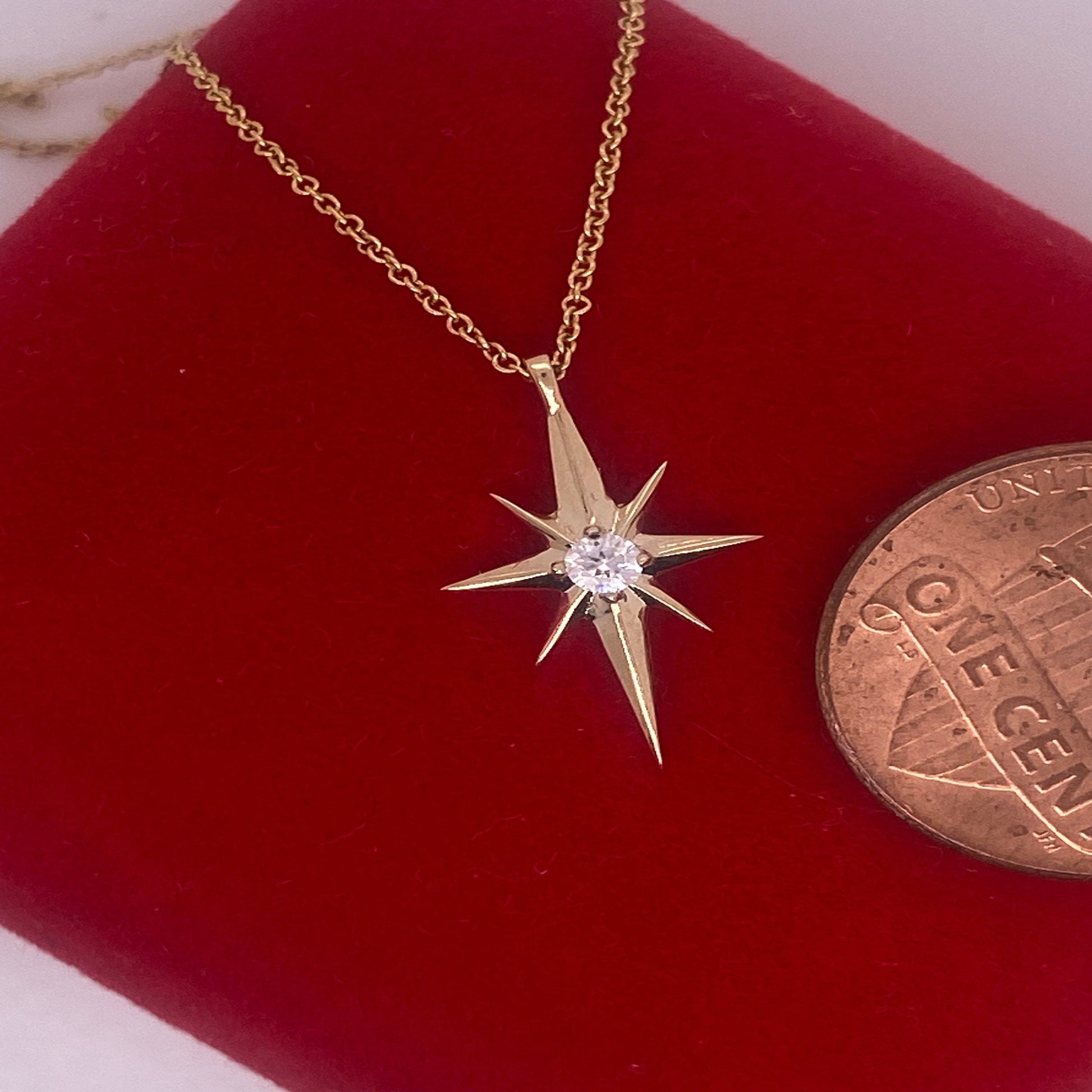 Diamond North Star Necklace