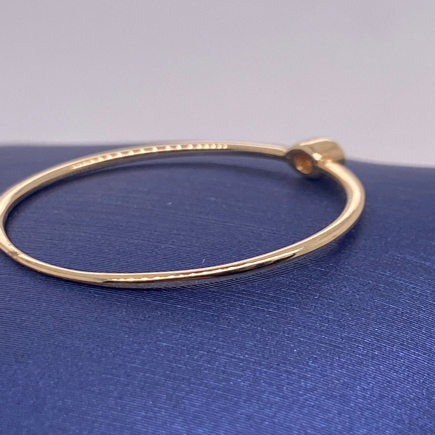 Diamond Ring / Unique Diamond Solitaire Gold Ring / Solitaire Diamond Ring / Simple Diamond Ring / Gold Band Ring / Stacking Thin Ring