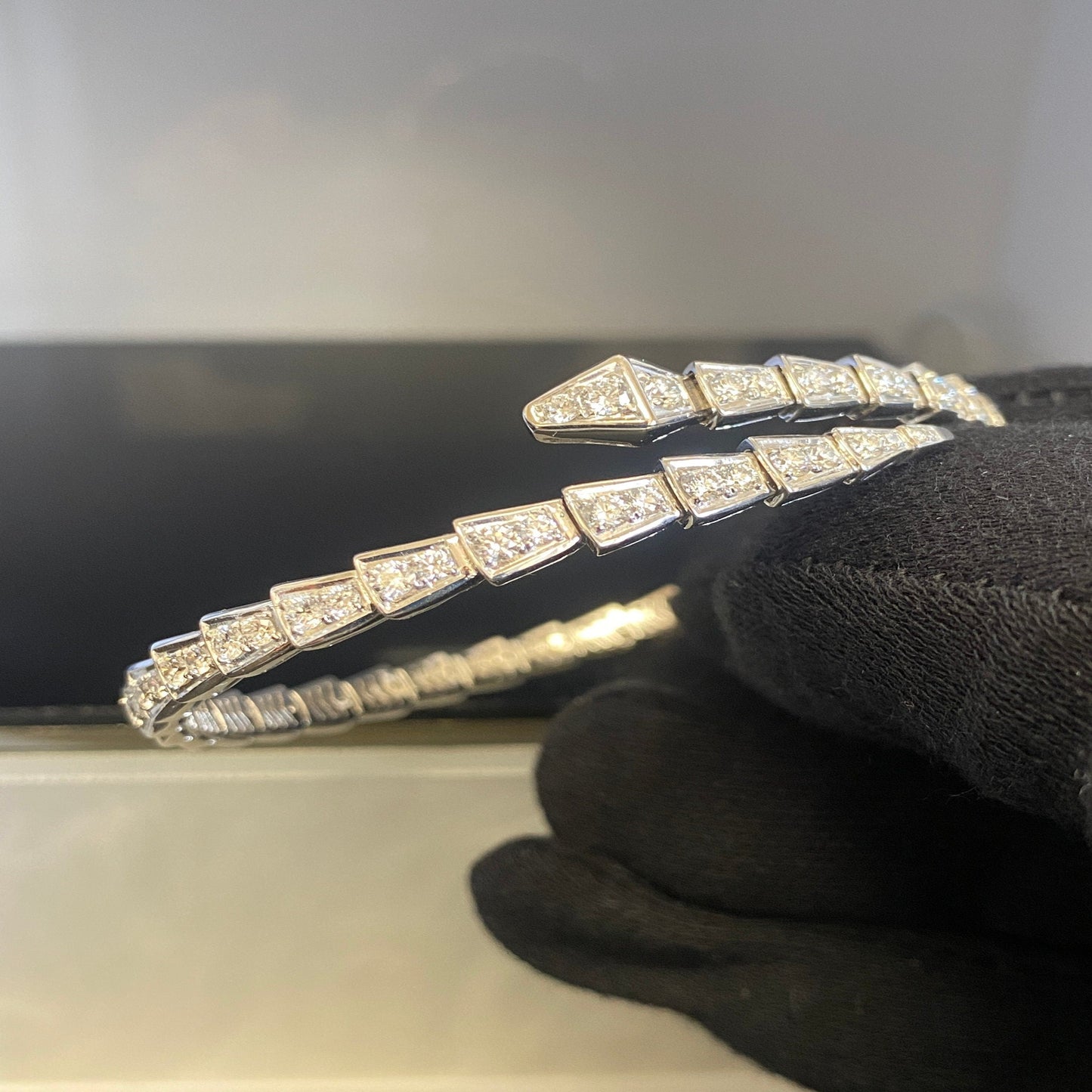 Snake Diamond Bracelet