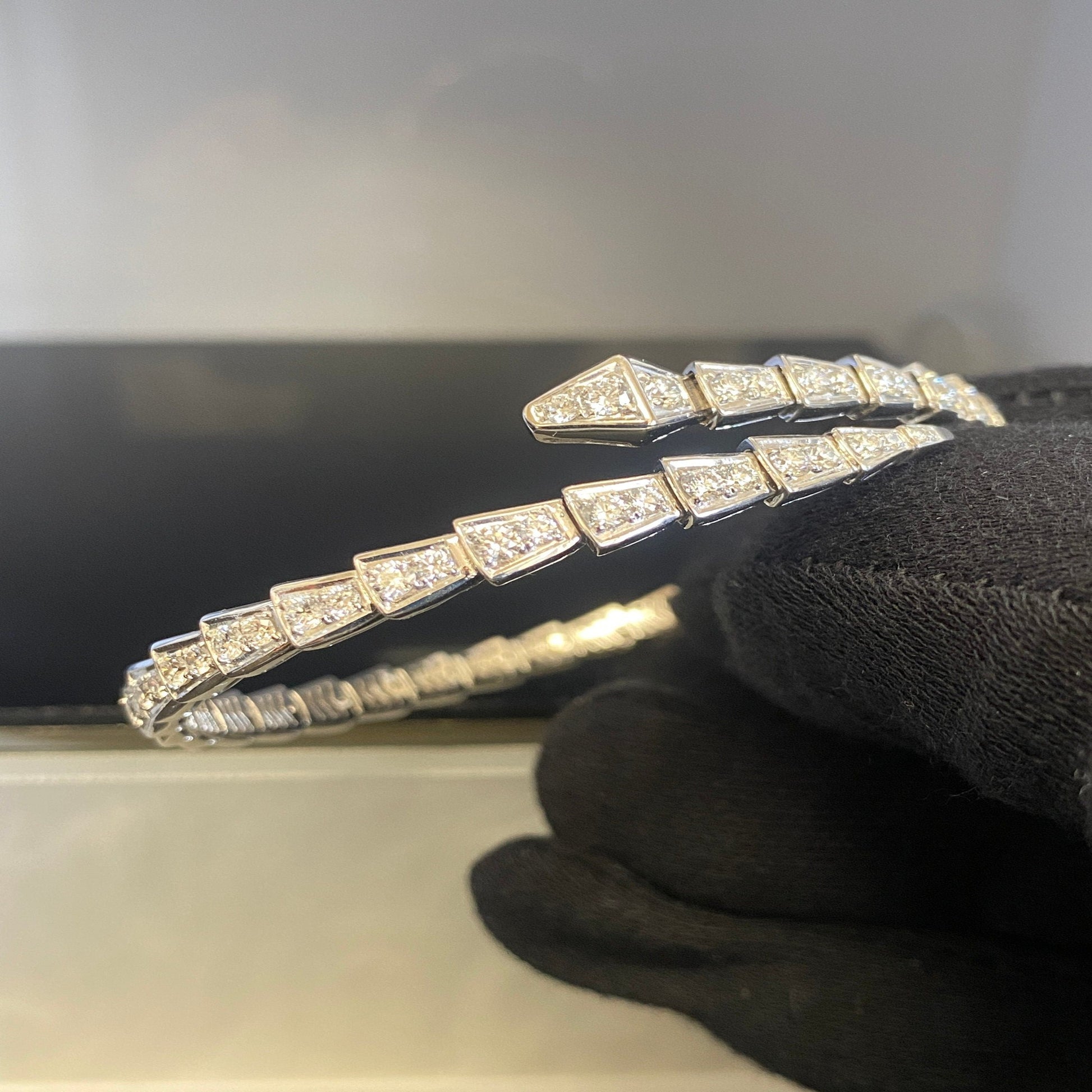 Snake Diamond Bracelet