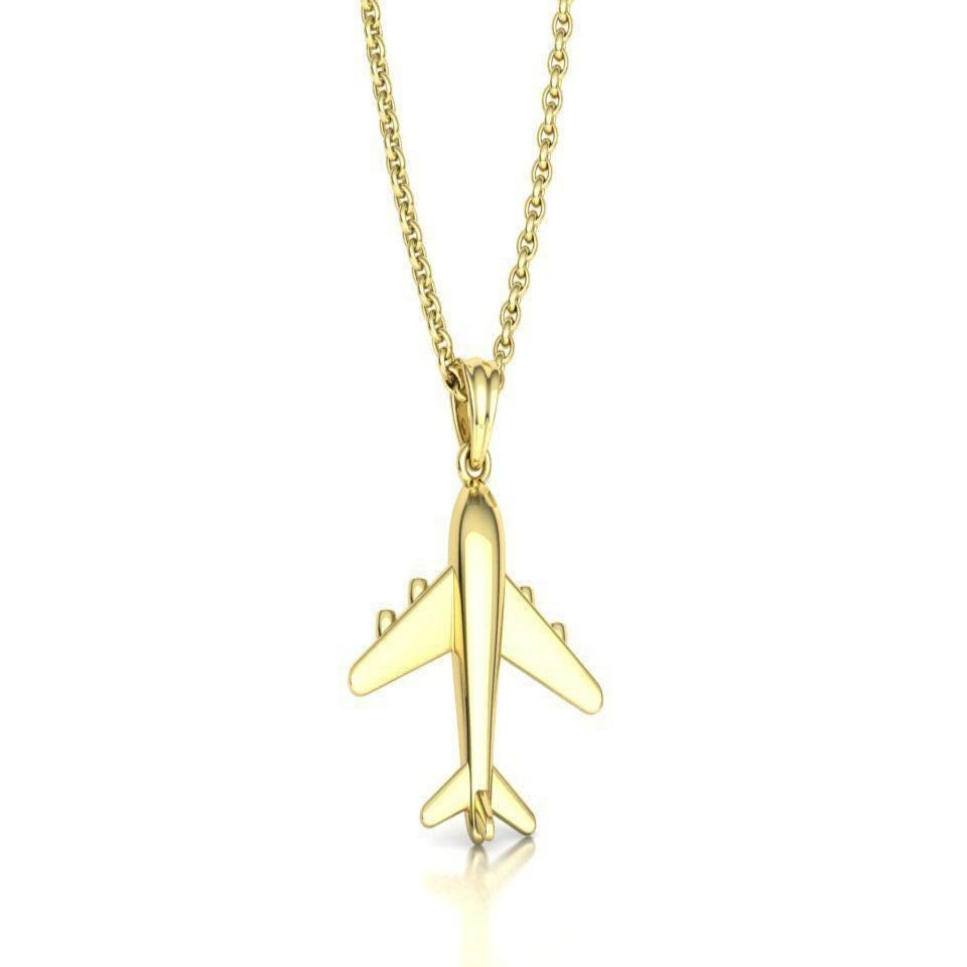 Airplane Chain Pendant