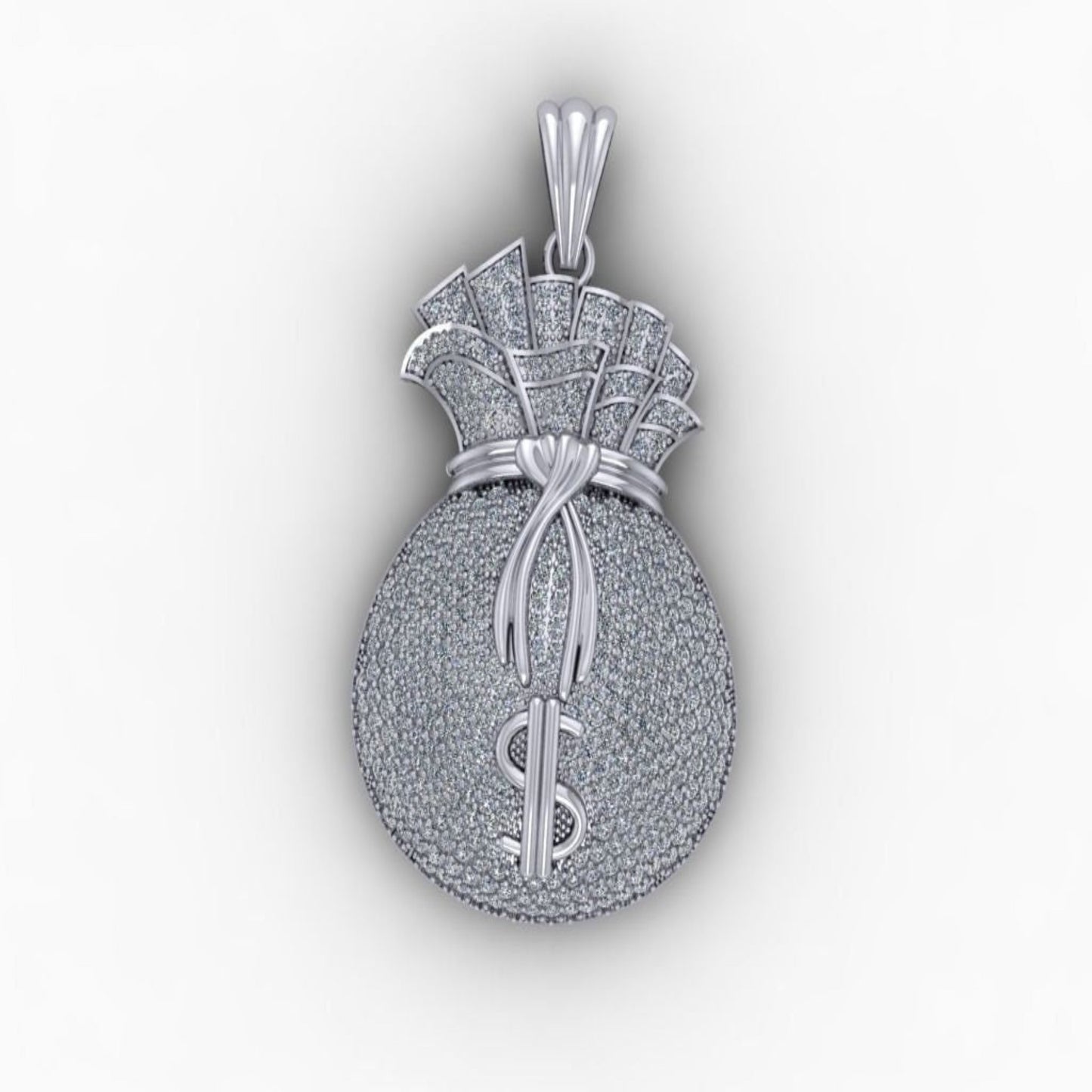 Silver Bag Pendant