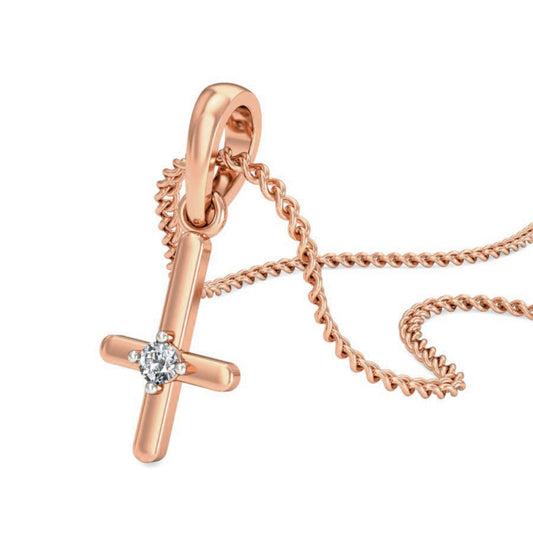 Diamond Cross Pendant