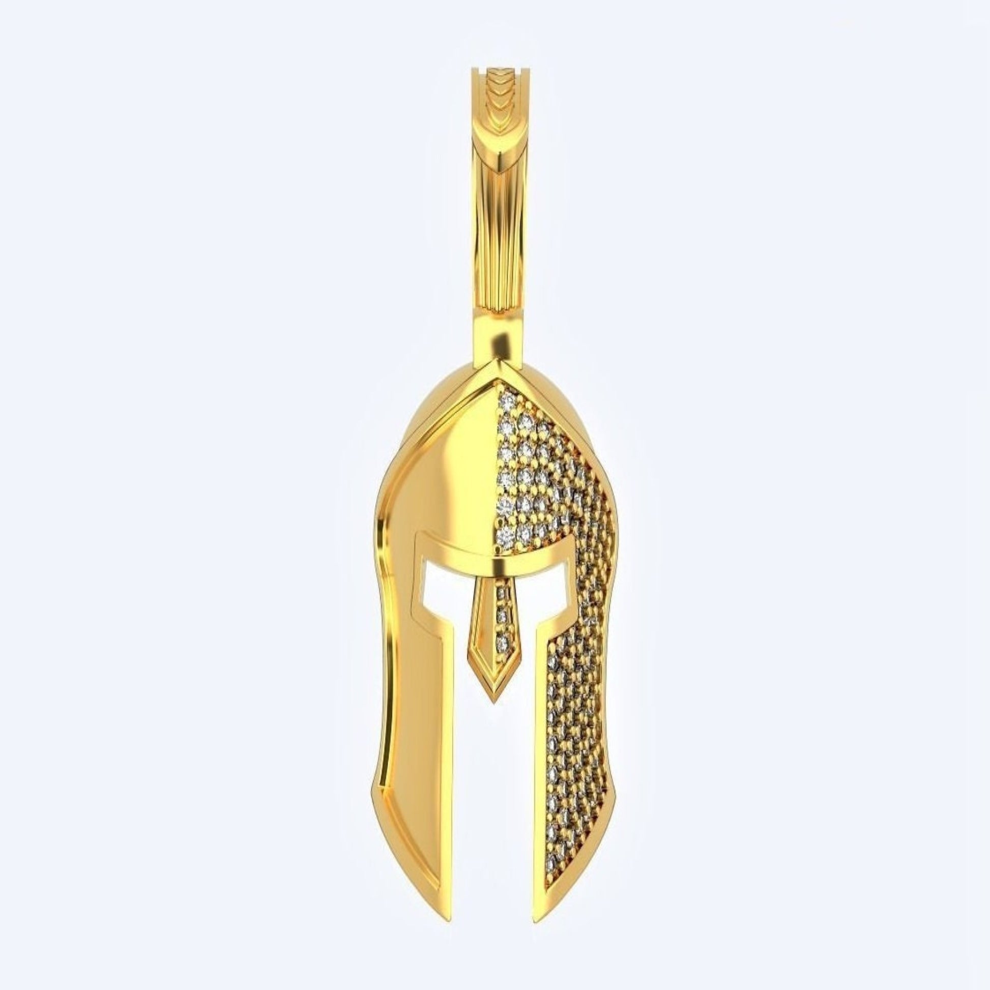 Helmet with Diamonds