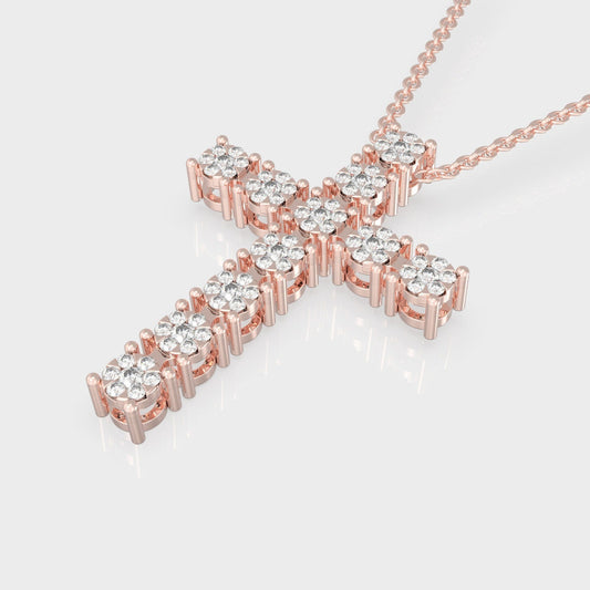 Necklace with Genuine Diamonds
