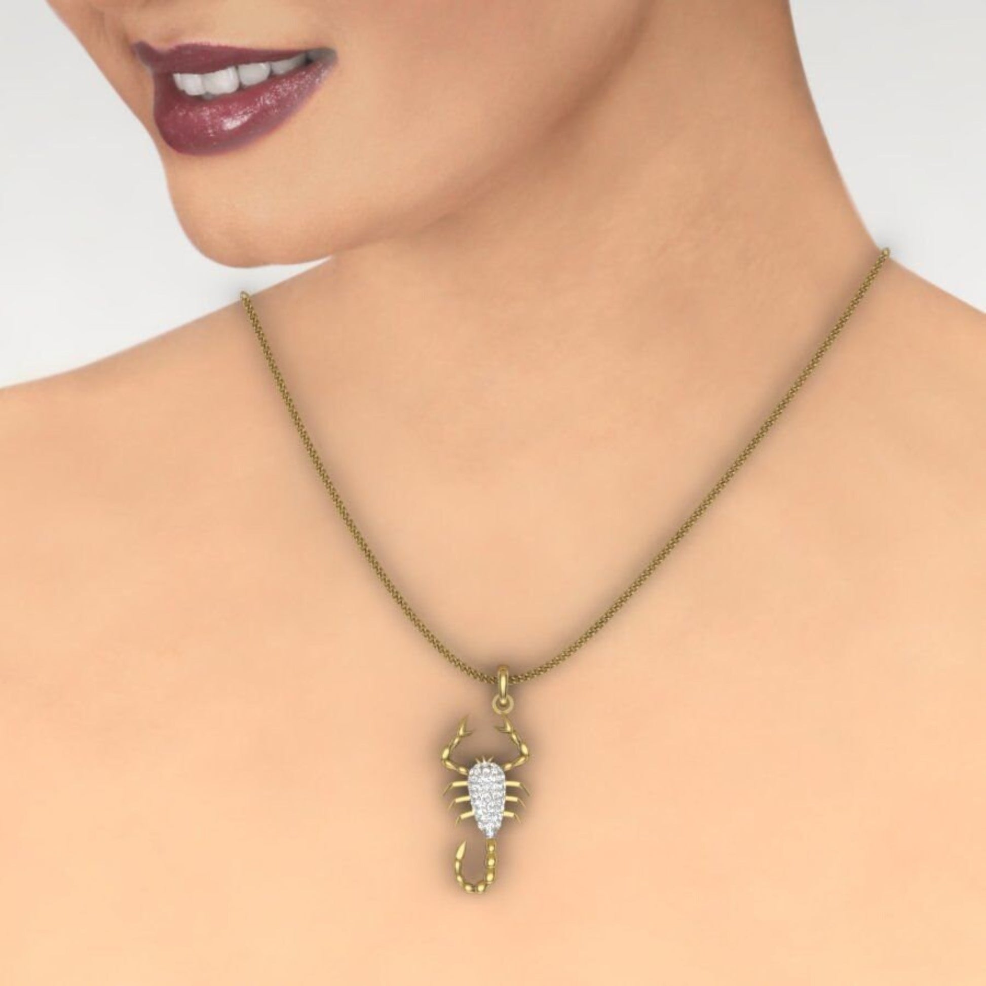 Unisex Scorpion Pendant