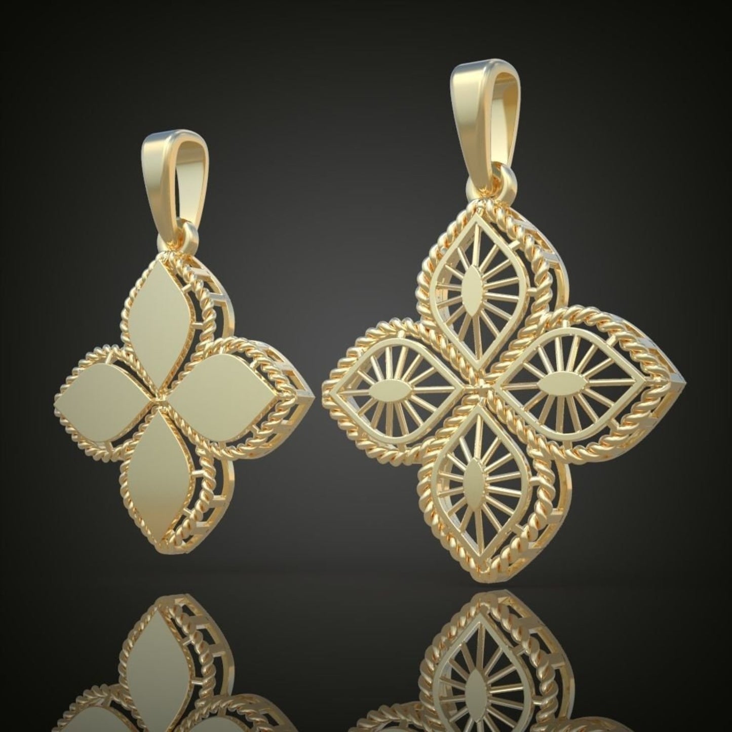 gold pendant necklace