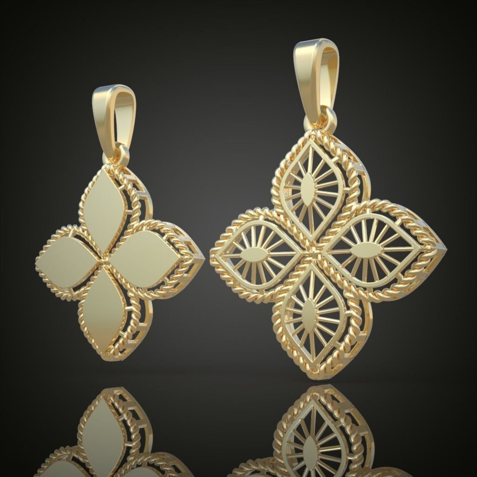 gold pendant necklace