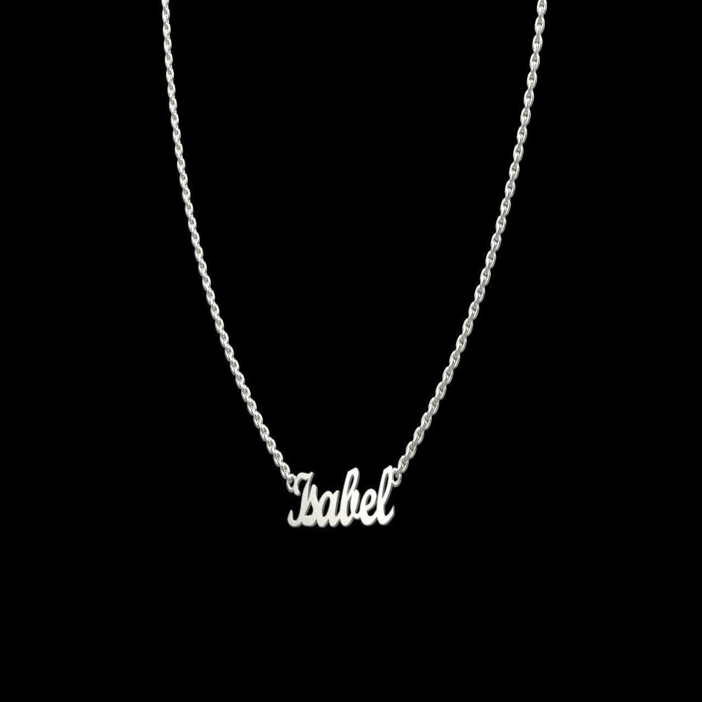 14K Solid Gold Custom Name Necklace / Gold Name Necklace Special Mother’s Day Gift / Personalized Name Necklace for Her / Gift for Her