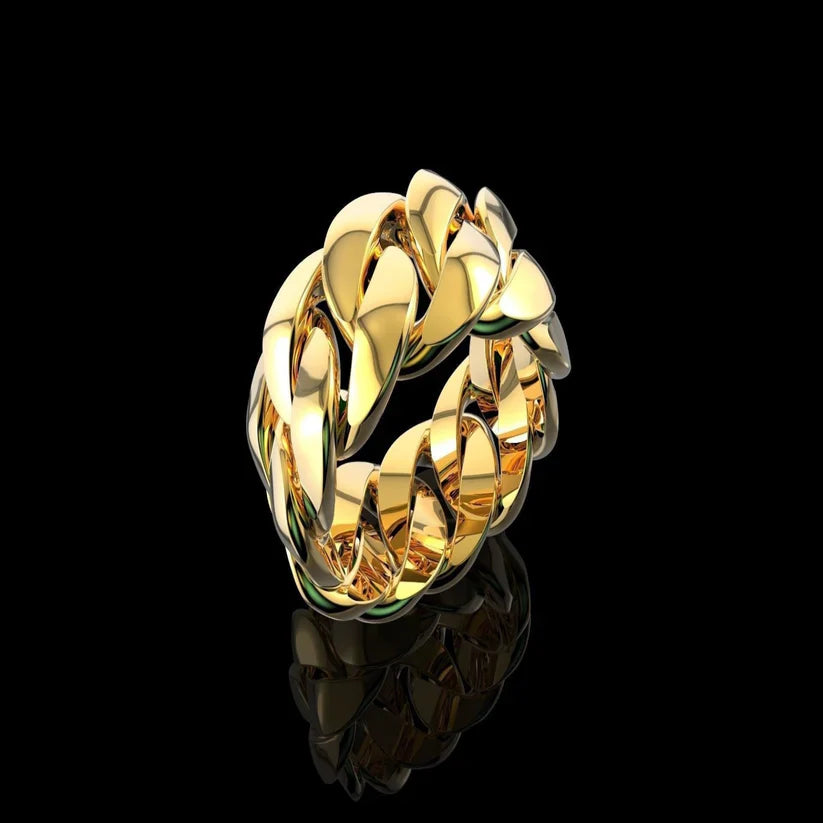 Why Choose a 14K Solid Gold Chain Ring?