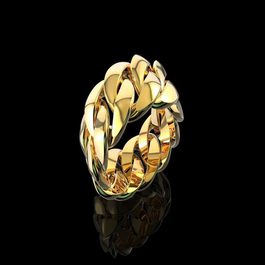 Why Choose a 14K Solid Gold Chain Ring?