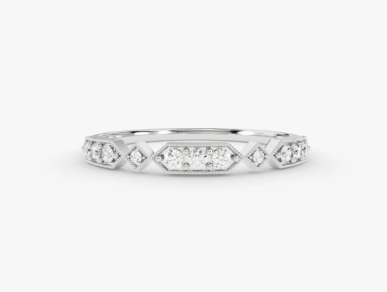 Diamond Wedding Band