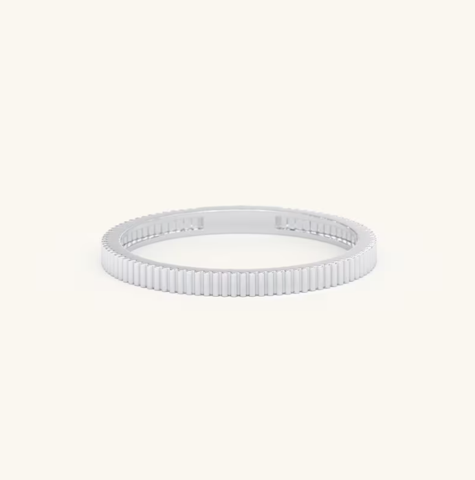  Vertical Lines Ring