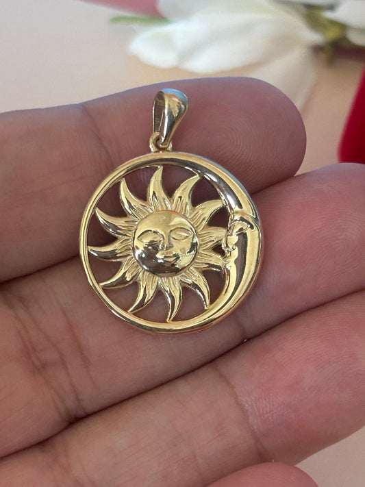 Moon and Sun Pendant